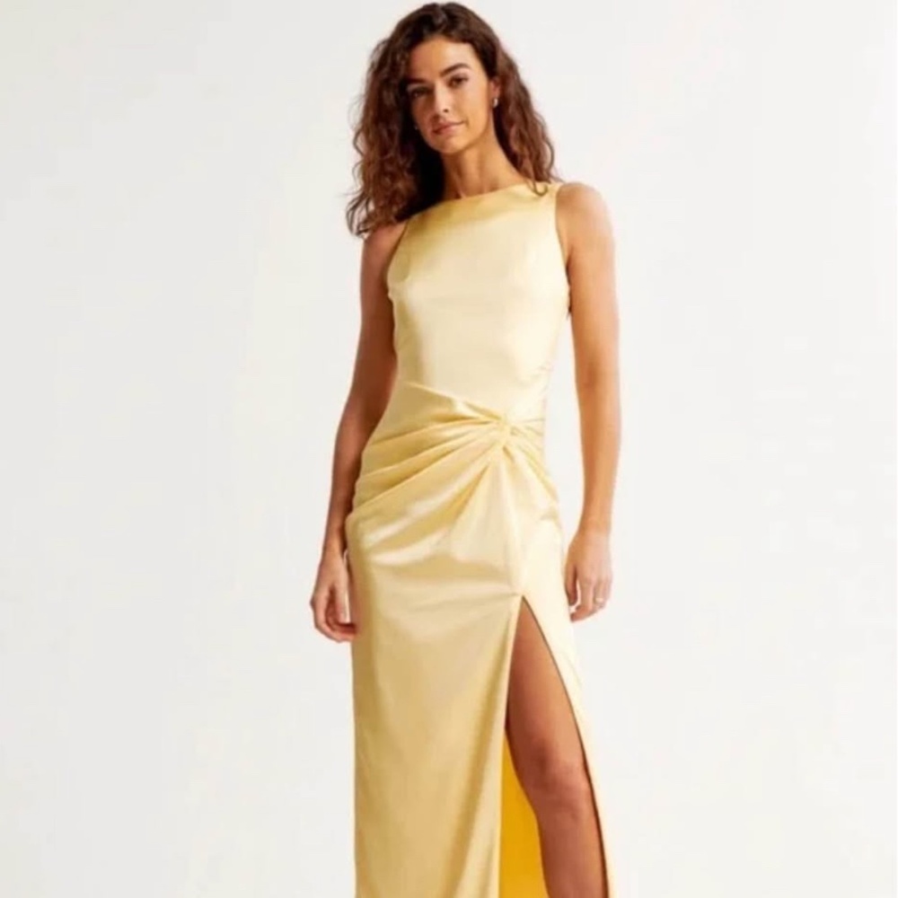 Yellow Abercrombie dress
